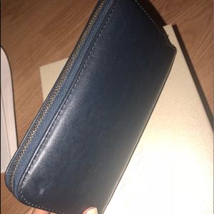 Navy blue wallet! Never been used!